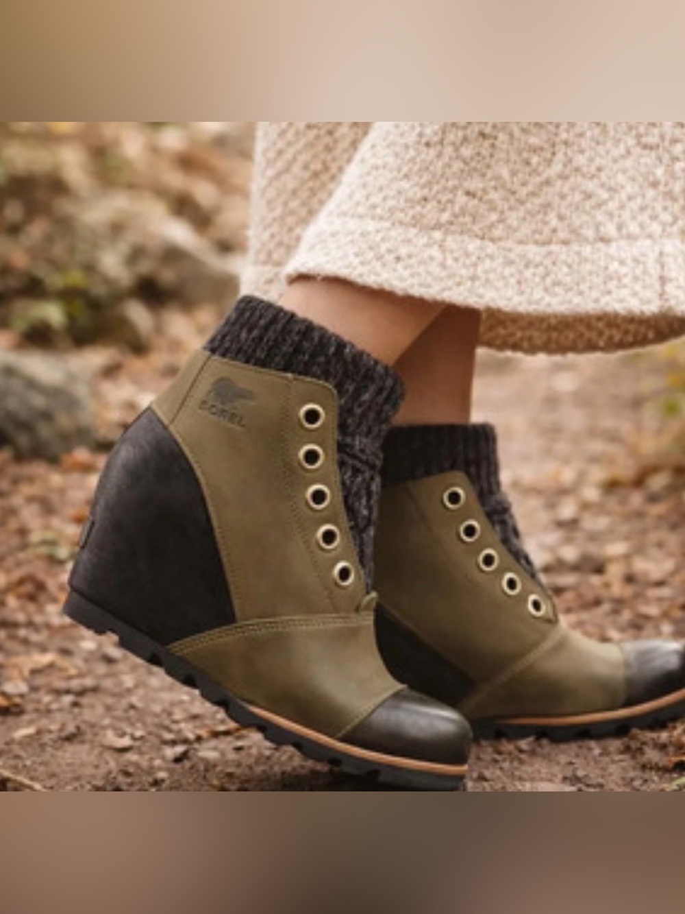 Sorel Wedge Sweater Booties